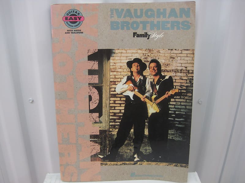 The Vaughan Brothers Family Style Sheet Music Song Book Songbook Easy Guitar Tab Tablature image 1