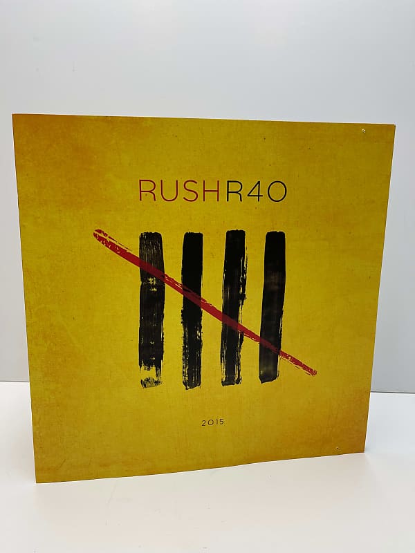 RUSH 2015 R40 TOUR CONCERT PROGRAM BOOK | Reverb