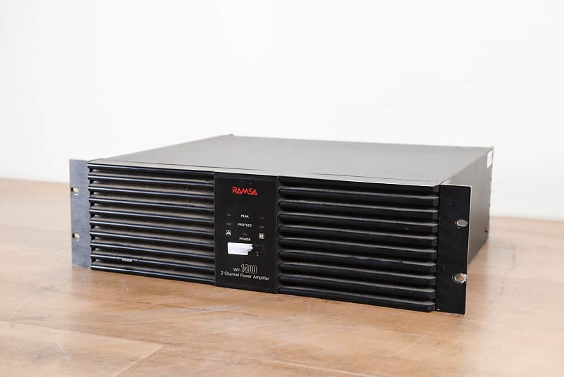 Ramsa WP-1400 Two-Channel Power Amplifier (church owned) CG00SZQ