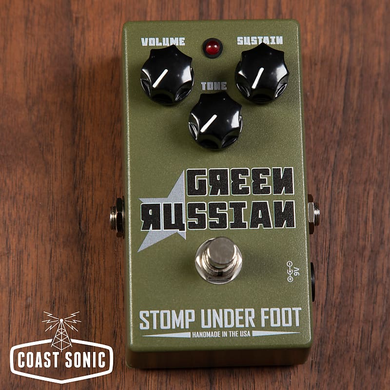 Stomp Under Foot Green Russian | Reverb