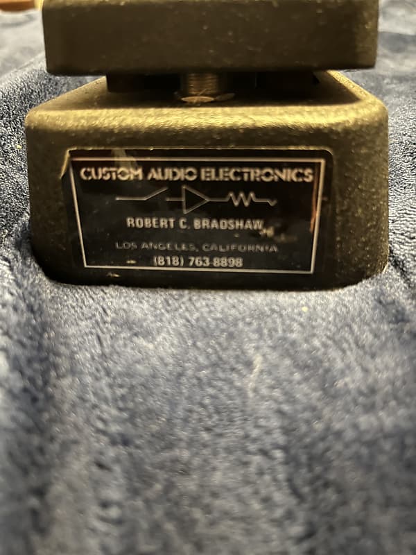 Bob Bradshaw Custom Audio Electronics Custom Wah Reverb