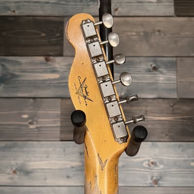 Fender Custom Shop Limited 50s Pine Esquire Super Heavy Relic Nocaster - Antique Blonde image 5