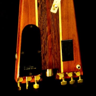 Warwick Nobby Meidel Guitar  1983 Natural. EXTREMELY RARE. Only 30 built. 15 Remain.  Headless. image 12