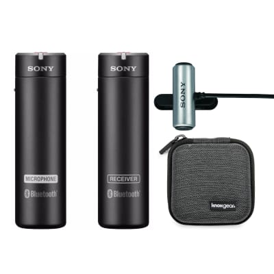 Sony ECM-AW4 Bluetooth Wireless Microphone System Bundle | Reverb