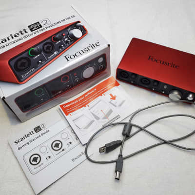 Focusrite Scarlett Solo USB 2.0 Audio Interface | Reverb