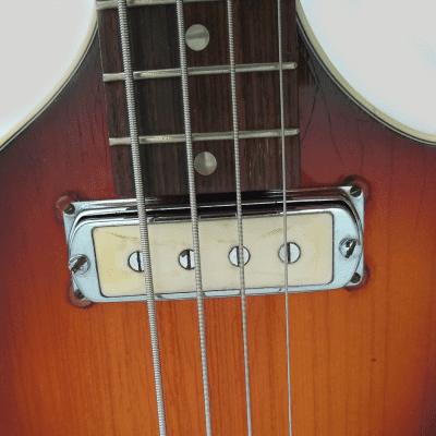 Klira Bass - 4 String - 1965 - Tobacco Burst - Made in Germany image 7