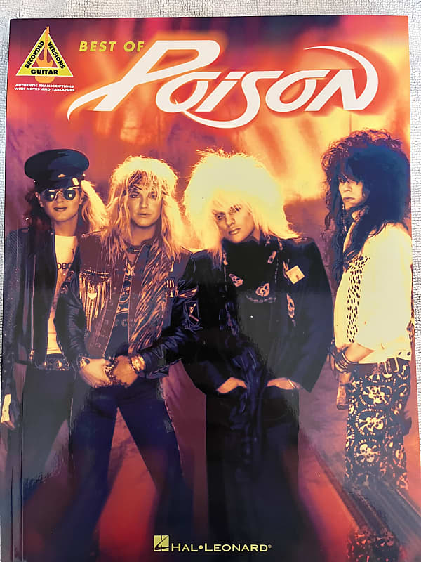 Poison - Best of Poison - Guitar Tab / Tablature Book | Reverb