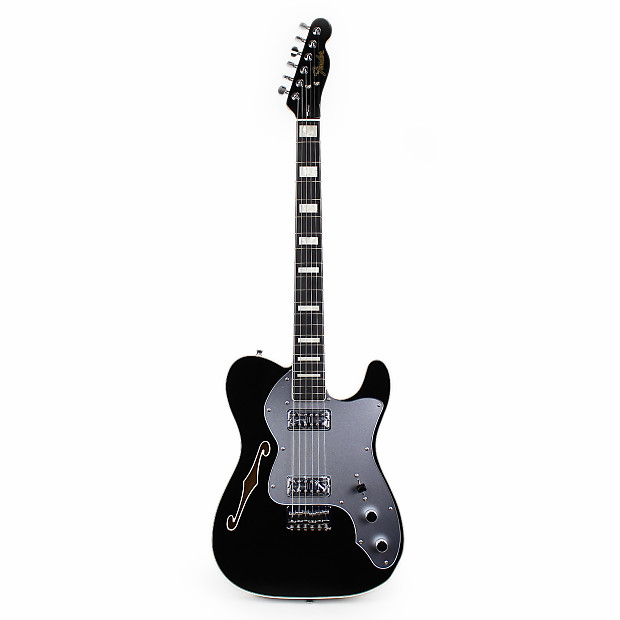Fender Modern Player Telecaster Thinline Deluxe Transparent