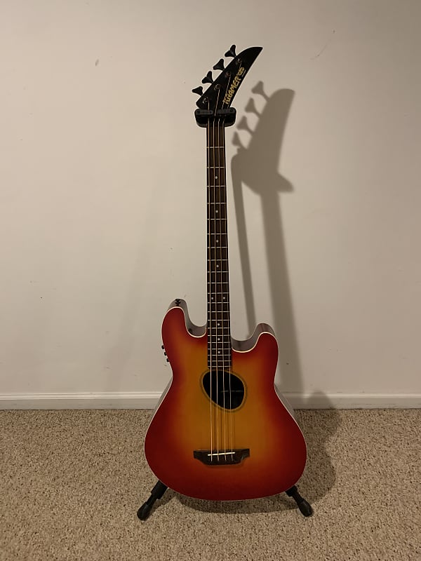 1988 Kramer Ferrington AcousticElectric Bass w/OHSC Reverb