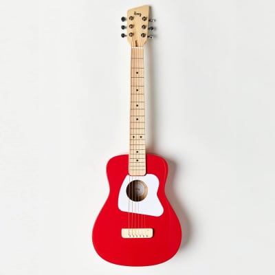 Open-Box Loog Pro VI Acoustic Guitar - Red for sale