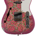 Fender Custom Shop LTD Double Esquire Thinline Custom Relic, Aged Pink Paisley