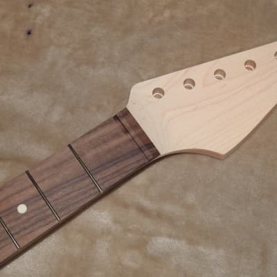 Allparts SRO-C Unfinished Lic. Fender Stratocaster Rosewood Neck C Profile 9.5" Rad 21 Frets #13 image 1