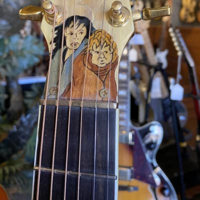 Custom Lord of the Rings  Acoustic Guitar "My Precious" image 8