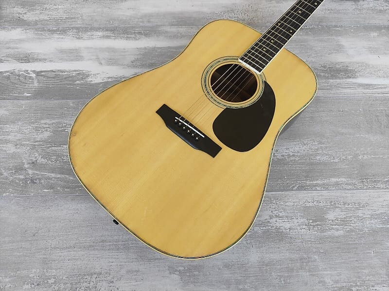 1980's Morris W-25 Japanese Vintage Acoustic Dreadnought