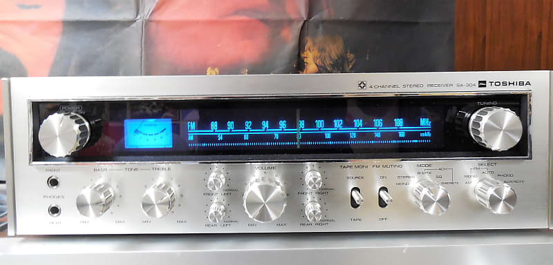 Toshiba SA-304 4 Channel Stereo Receiver 1974 | Reverb