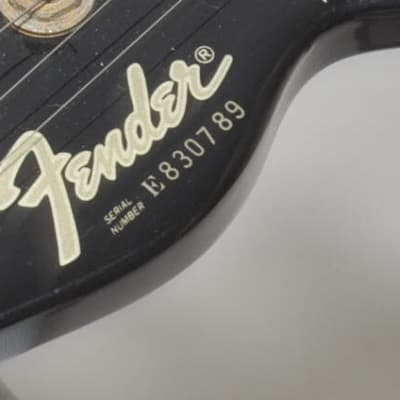 Fender JapanTLG80-60 '80 Black & Gold Telecaster Electric Guitar Ref No.6067 image 2