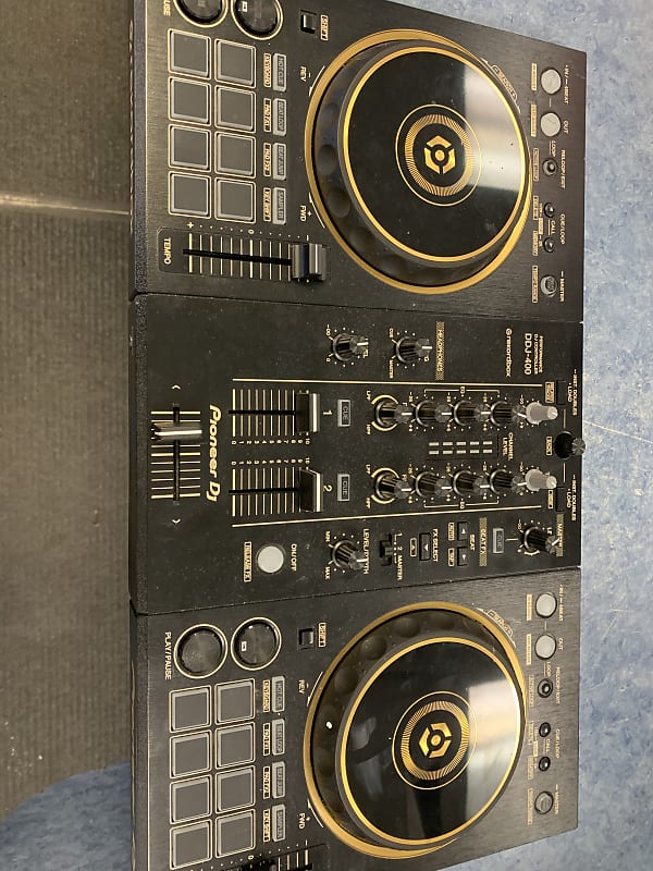 Pioneer DDJ-400-N special edition gold DJ controller great
