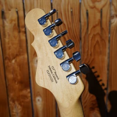 G&L USA CLF RESEARCH Doheny V12 Clear Blue 6-String Electric