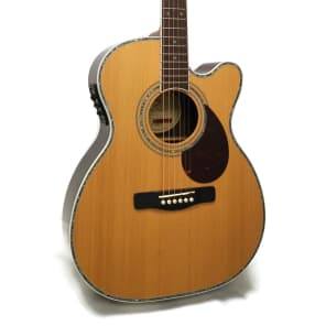 Samick Greg Bennett Design OM8CE Orchestra Cutaway Acoustic