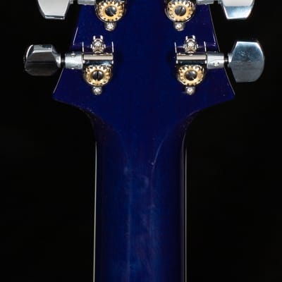 PRS Santana Retro Emerald Burst Blue Binding Custom Color - 0335164-8.39 lbs image 6