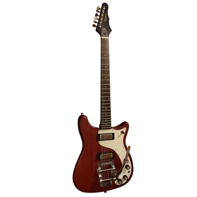 ◆Epiphone Wilshire '66◆ラッカーリフ◆軽量2.9kg◆ Epiphone Wilshire '66 Worn Cherry Mini HH Bigsby Modified