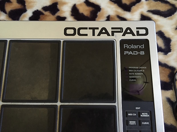 4A ローランド　オクタパッド　PAD-8 Roland PAD8 Octapad (EMM Feb 86)