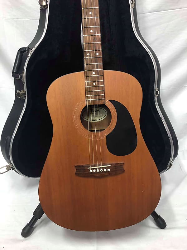 Vantek Acoustic Guitar Dreadnaught by Vintage VIS 1 1980'S