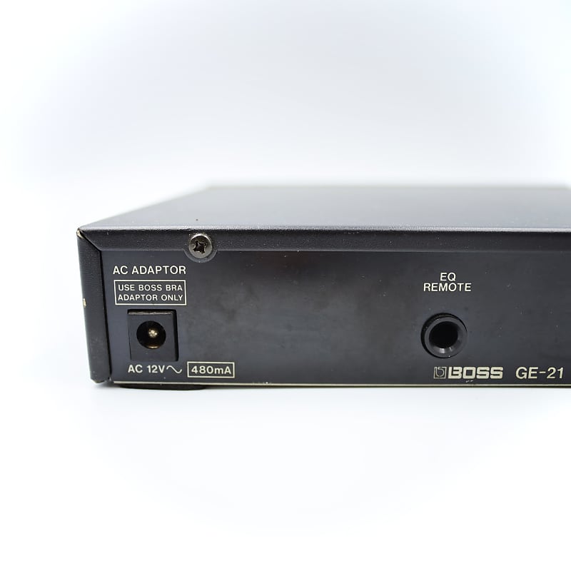 Boss Pro GE-21 Graphic Equalizer With Adapter Made in Japan