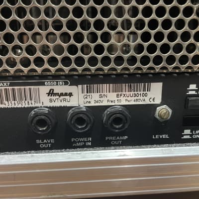Ampeg SVT-VR (VRU) + Flight Case Thon + Lampes neuves (Sovtek matched) image 6