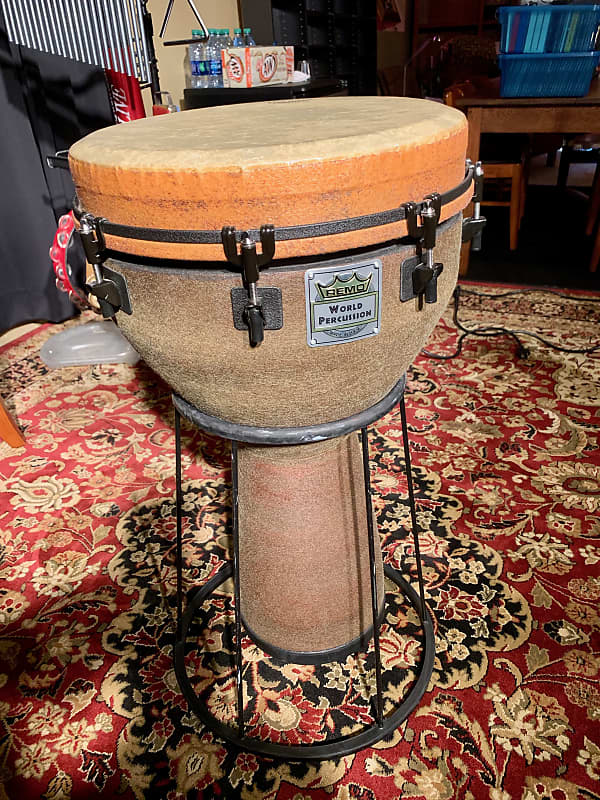 14” Remo Djembe with optional stand and carry case Reverb