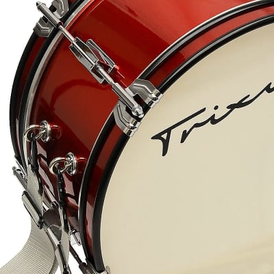 Trixon Junior Marching Bass Drum - Red image 3