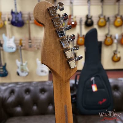 Fender American Acoustasonic Stratocaster Ebony Fingerboard 3-Color Sunburst image 10