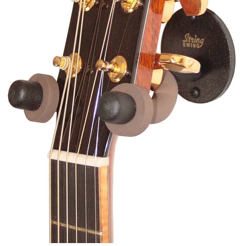 String Swing CC01K Guitar Keeper Wall Mount Guitar Hanger - Cherry
