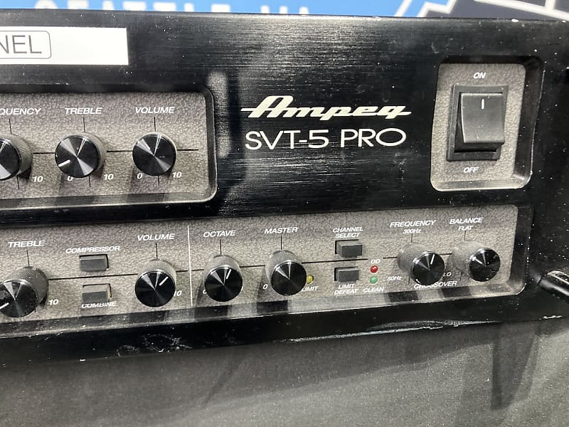 Ampeg SVT-5 PRO 1000-Watt Bass Amp Head | Reverb