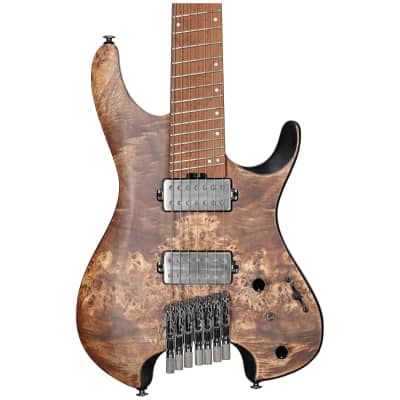 Ibanez QX527PB Electric Guitar,  7-String (with Gig Bag), Antique Brown Stain image 1