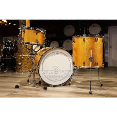 Gretsch Brooklyn 3pc Classic Drum Set Gold Sparkle image 2