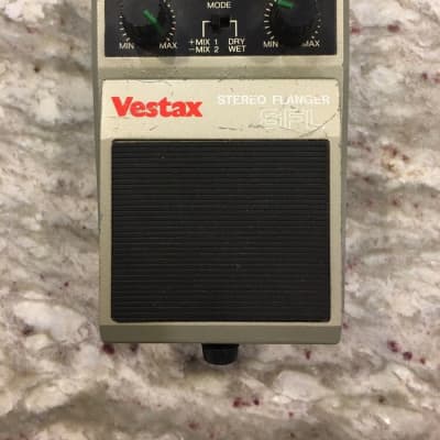 Vestax SFL Stereo Analog Flanger Rare Vintage Guitar Effect Pedal MIJ Japan for sale