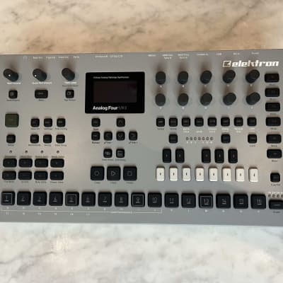 Elektron Analog Four MKII 4-Voice Tabletop Analog Synthesizer | Reverb