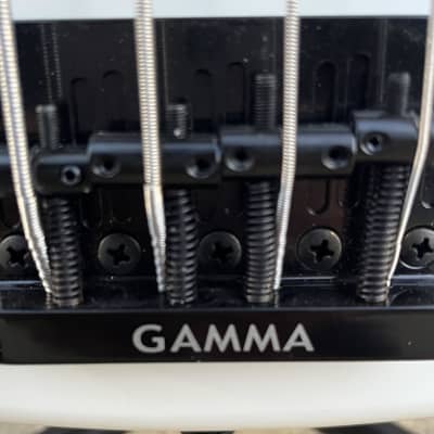 GAMMA Custom Bass Guitar JP24-02, 4-String Alpha Model, Polar White image 5