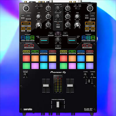 Pioneer DJ DJM-S7 パイオニア　ミキサー　serato Pioneer DJ DJM-S7 2-channel Mixer for Serato DJ | Sweetwater