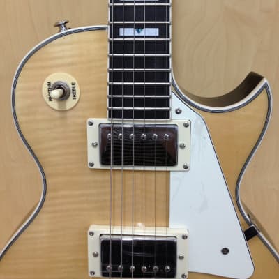 Haze 238 A/N Electric Guitar,Solid Mahogany Body w/Flame Maple Veneer+Free Bag image 4