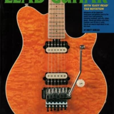 Learn To Play Lead Guitar - Introducing Beginners TAB Notes Music Book & CD - G8 X- for sale