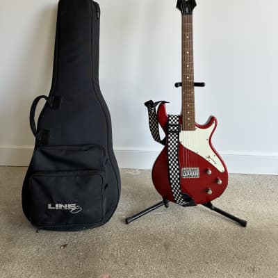 Line 6 Variax - Red With Gig Bag + Extras for sale
