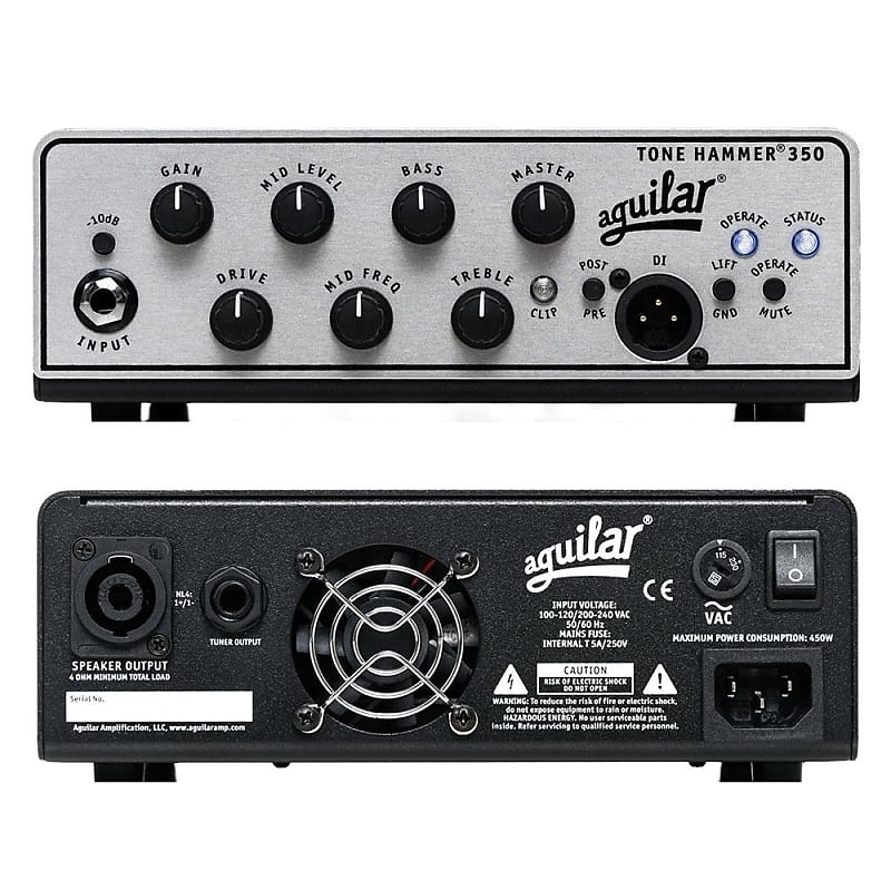 ベース aguilar Tone Hammer 350 Hands On Review: Aguilar Tone Hammer 350 - InSync