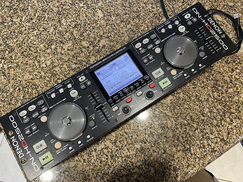 Denon DJ DNHD2500 Professional HDD Harddrive MP3 Player & Reverb