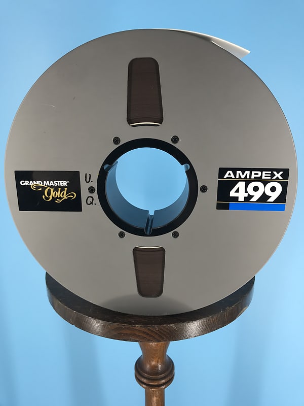 Ampex 499 2 x 2500' Reel Tape On 10.5 Precision Reel in Official