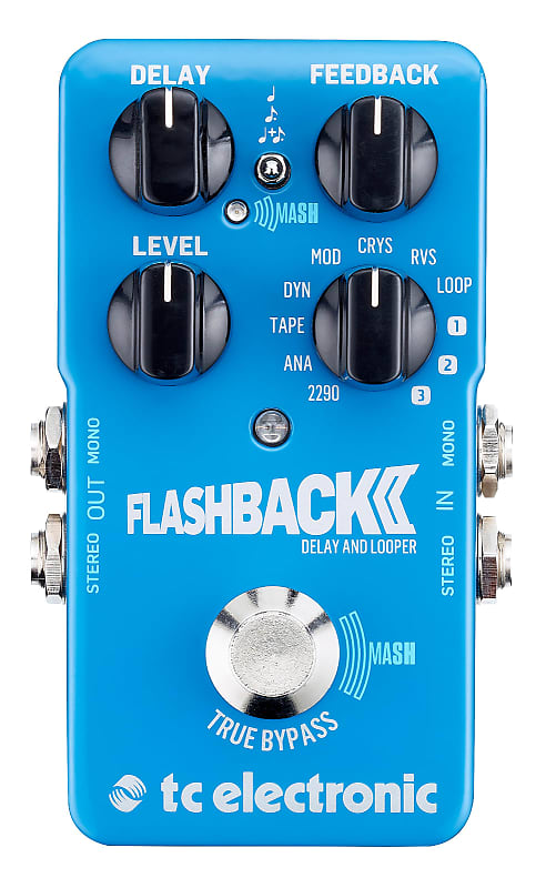 Tc Electronic Flashback 2 Delay And Looper A Pedale Per Chitarra True Bypass Tecnologia Mash + 3 Slo image 1