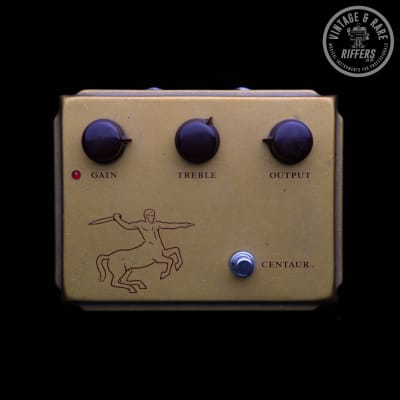 Reverb.com listing, price, conditions, and images for klon-centaur-gold-horsie