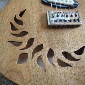 Boutique Custom Shop Hand Made Electric Guitar by Rousseau Luthier! image 4
