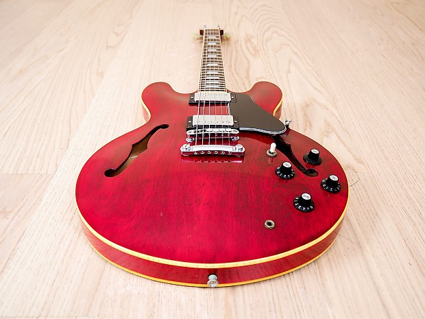1978 Greco SA-550 Vintage Semi-Hollowbody Guitar Cherry 335 1978 Greco SA-550 Vintage Semi-Hollowbody Guitar Cherry 335